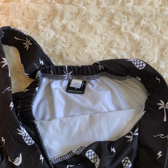 Knit overall by Sweet Honey Hawaii/Modern Keiki, 4T NWOT - Picture 6 of 7